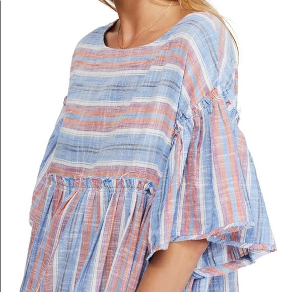 Free People Summer Nights dress in Blue Lagoon - Picture 4 of 6